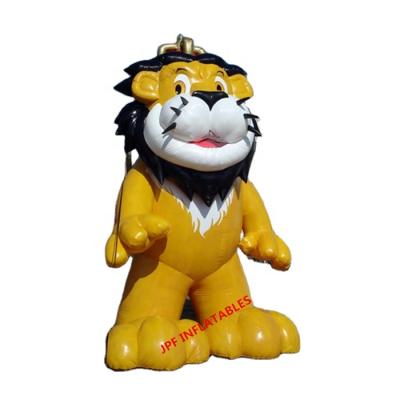 China 210D Oxford Cloth Or 2021high PVC Tarpaulin Standing Simba Style Inflatable Balloon For Outdoor, Inflatbal Advertising Lion For Park for sale