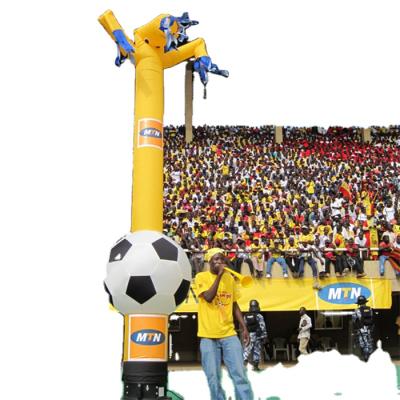 China Advertising Football Competition Football Stadium Soccer Inflatable Sky Dancer Men For Advertising for sale