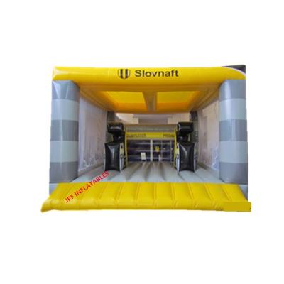 China 2021 PVC Store Custom Outdoor Inflatable Gas Station Bouncy House For Branding Event,Customized Design Inflatable Bouncer for sale