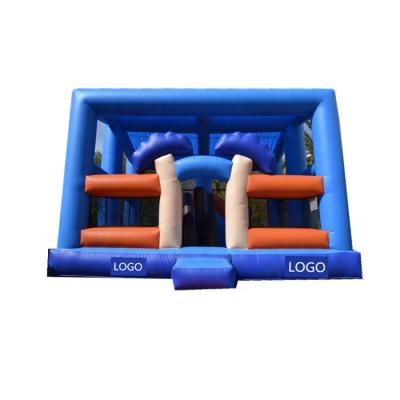 China 2021 Factory Price 0.55mm PVC Tarpaulin Rental Company OUTDOOR Mushroom Inflatable Fun City For Kids / Bouncy Slide With Rain Cover for sale