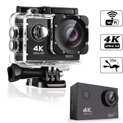 China 4k Camera Vlog Youtube Sports and Action Digital Camera HD 4K Outdoor Video Monitor with Professional Accessories Waterproof Film with wifi action camera for sale