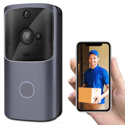 China WIFI Connection Home Security Wireless Doorbell Intercom Remote Monitoring Two Way Smart Video Doorbell for sale