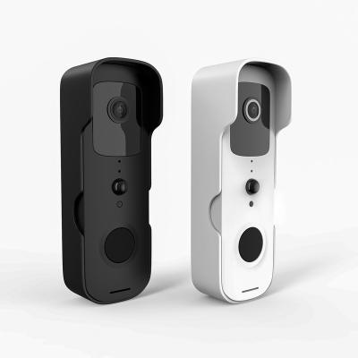 China WIFI Connection High Quality Two Way Intercom IP54 Waterproof Smart Video Doorbell 3 Days Free Cloud Storage for sale