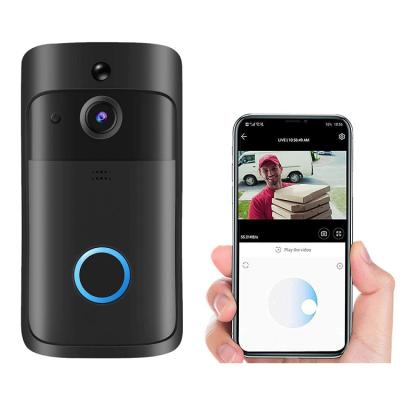 China Home Security System Video Doorbell Wifi Intercom Camera Wireless HD Ring Chime Smart Doorbell Video Remote Control System for sale