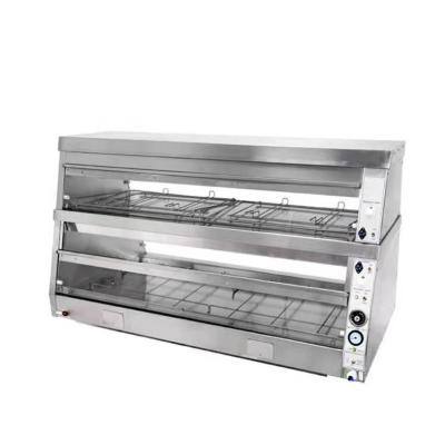 China Factory TENSHINE Directly Sell Food Display Commercial Display Heater Warmer Showcase DBG-1500 1500*780*780mm for sale