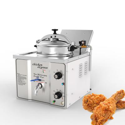 China Hotels New Arrival Electric Countertop Pressure Fryer Commercial Used Deep Fryer for sale