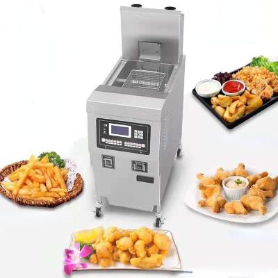 China Hotels TENSHINE Commercial Pressure Food Gas Fryer Kfc Chicken Pressure Fryer for sale