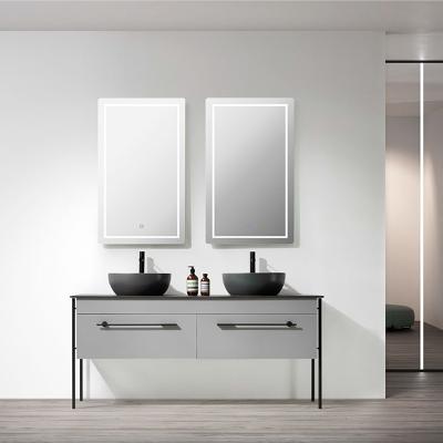 China 2021 Modern Bathroom Vanities Double Sink Cheap Bathroom Vanity Height 1600mm for sale