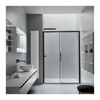 China Modern With Frame Black Stainless Steel Handles Shower Enclosure Bath Shower Enclosure for sale