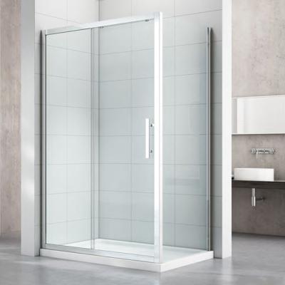 China Modern Complete All Glass Quadrant Shower Enclosure With Tray for sale