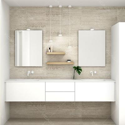 China Modern Living Room Vanity Set Modern Floating Bathroom Cabinet, Italian Furniture Bathroom Vanity for sale