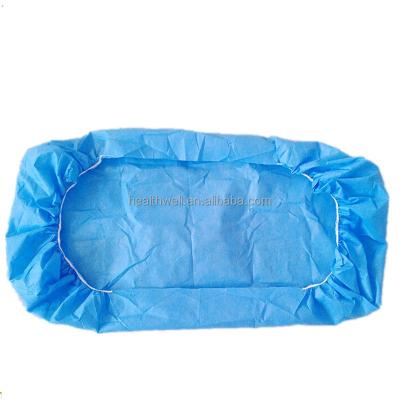 China Disposable non woven fabric non woven bed sheet bedspread for professional beauty salons for sale