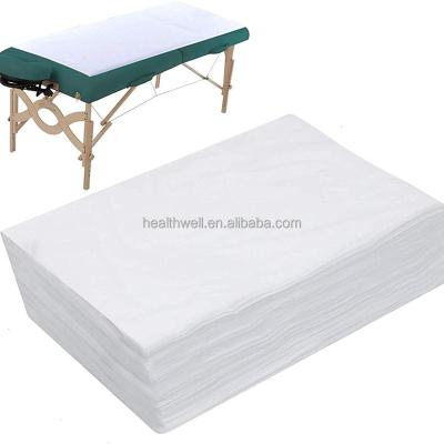 China Disposable Table Sheet Non-woven Fabric SPA Bedsheets Massage Bedspread Waterproof Non-woven Fabric for sale