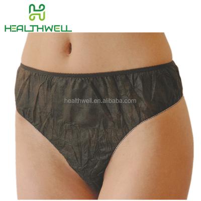 China SBPP Woman Disposable Non Woven Underwear Briefs for sale