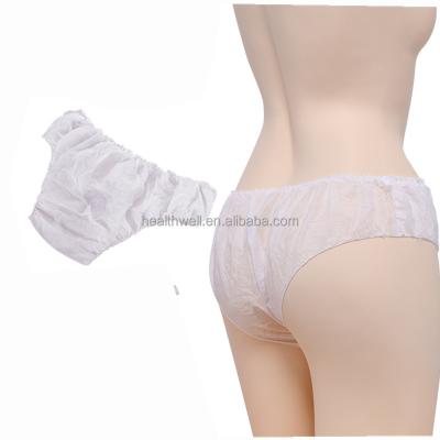 China SBPP Disposable Massage Nonwoven Sanitary Underwear For SPA Sauna for sale