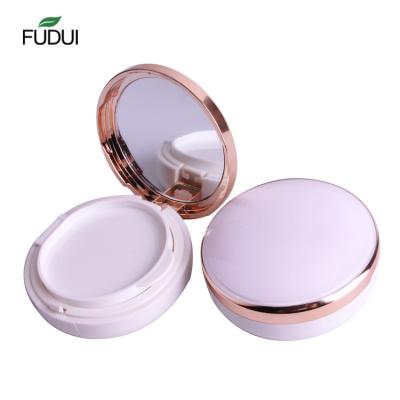 China 2018 New Recycled Materials Wholesale Accept OEM Air Cushion Case Makeup Contract Powder Cosmetic Case With Mirror for sale