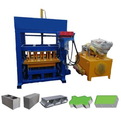 China QT4-30 CONCRETE Diesel Engine Hydraulic Block Making Machine Jamaica for sale