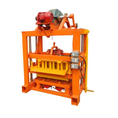 China QT40-2 factory manual concrete interlocking block making machine price in Congo, Cameroon for sale