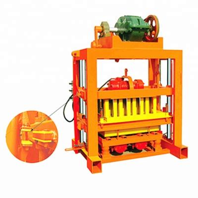 China Factory Block Moulder, Electric Concrete Brick Making Machine Small Price For Sale QT40-2 for sale