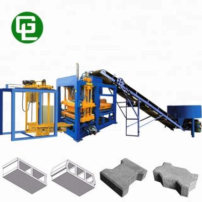 China Factory QT4-18 Automatic Concrete Block Machine Price Hollow Paver Bricks Making Machinery for sale