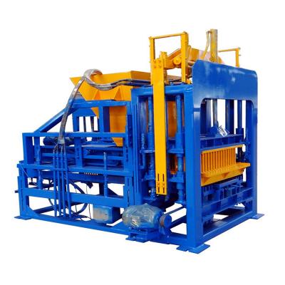 China Building Equipments CONCRETE Brick Making Machine Automatic Cement Cinder Block Making Machine QT6-15 for sale