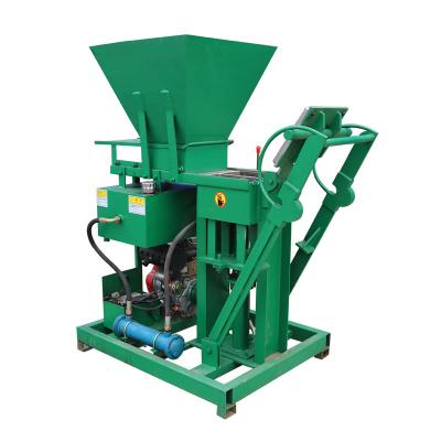 China Factory diesel engine clay brick machine, lego soil block making machine in Cameroon for sale for sale