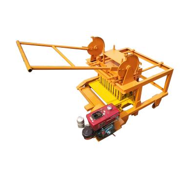 China Giantlin QM4-45 CONCRETE Movable Fly Ash Brick Machine Olx for sale