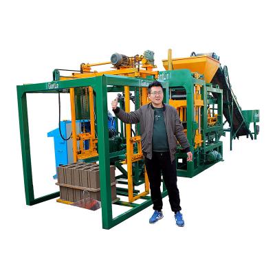 China Automatic Plant Maxi Brick Machine With Hydraulic, QT4-18 Cement Block Making Machine Price In Ghana for sale