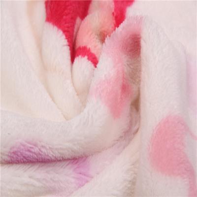 China Blackout 2021 100%Polyester Knitted Coral Fleece Fur Soft Fabric For Garment for sale