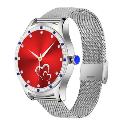 China Touch Screen New Arrival Diamonds Watch Face Z71 Smart Watch Women Functional Bracelet Female Physiological Wristband Smart Watch for sale