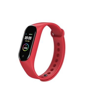 China New Next Veryband M4 OEM Full Touch Screen Heart Rate Monitor Smart Wristband Fitness Tracker 42.8*19.4*10mm for sale