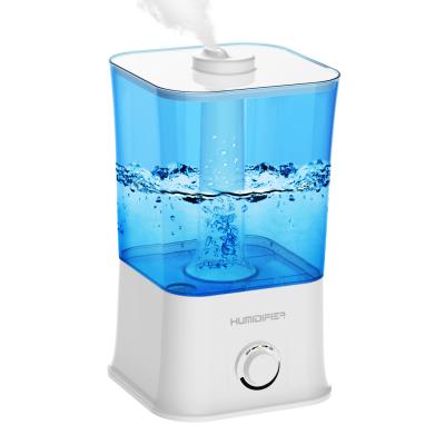 China Large Capacity Electronic Non-noise Hotel Water Cool Mist Air Purifier Humidifier for Commercial and Home for sale