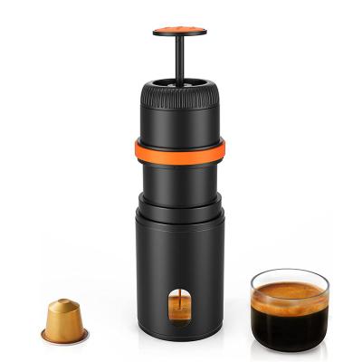 China Outdoor Portable Mini Portable Espresso Machine Hand Press Hotel Coffee Cup Coffee Machine for sale