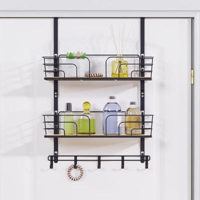 China Metal Bathroom Small Hanging Shower Caddy , Shower Corner Rack Hooks for sale