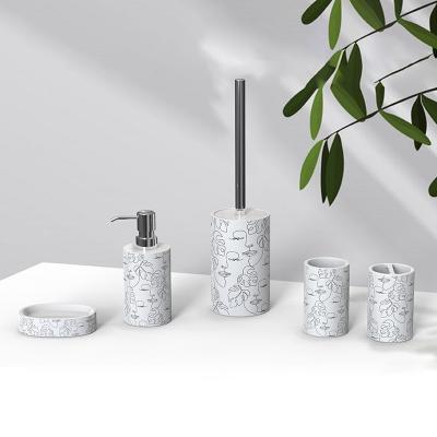 China Round Sample Bathroom Accessories For Bathroom Needs for sale