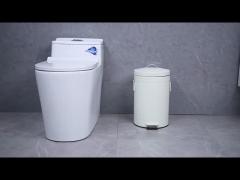 Romanesque Europe style trash can foot step trash bin