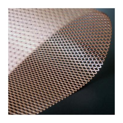 China Faraday Cage Copper Wire Mesh Cloth Thin Red EMI EMF RFID Shielding Cloth Korea 200 250 300 325 Mesh Ultra Fine 40 60 77 Micron for sale