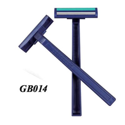 China Twin Blade PRICE STAINLESS STEEL TWIN BLADE SHAVING RAZOR for sale