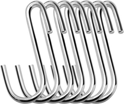 China Durable Heavy Duty S-Shaped Hanging Hooks Stainless Steel S Hooks Rust Resistant S-Shaped Hooks For Kitchen, Bathroom, Garden, Pan, Bags for sale