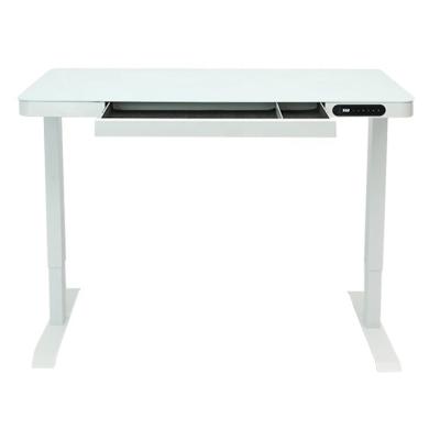 China Standing Drafting Drawer Adjustable Desk 33 (Height) 55 Inch Drafting Table Top Height Adjustable Glass Adjustable for sale