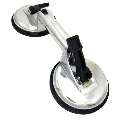 China Glass Assembly Tool Two Claws Aluminum Hand Tools / Vacuum Lifter / Ceramic Suction Plate for sale