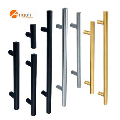 China Stainless Steel Modern Drawer Bedroom Hardware Furniture Accessory Pull Cabinet Handles T Bar Furniture Handle for sale