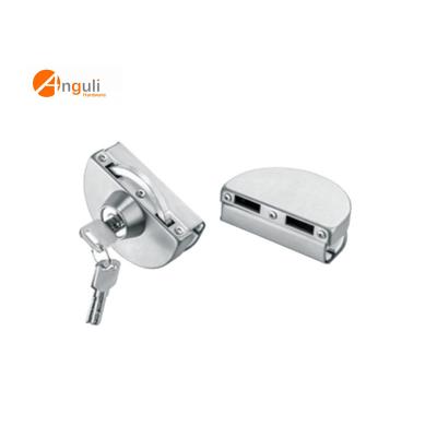 China Modern Free Sample Aluminum Glass Sliding Door Lock Glass Door With Lock for sale