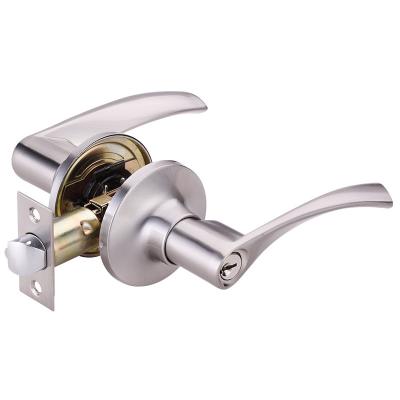 China Modern New Style Lever Door Handle Heavy Duty Zinc Alloy Tubular Lock for sale