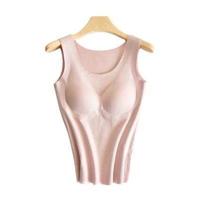 China 2021 New Selling Popularity Ladies Products Camis Camisoles Warm Seamless Winter Warm Vest QUICK DRY For Ladies for sale