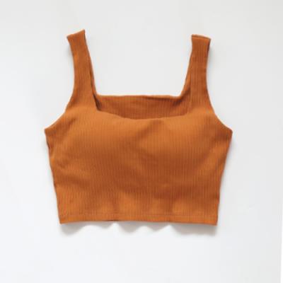 China Latest Design Top Quality Breathable Bra Square Collar Vest for sale