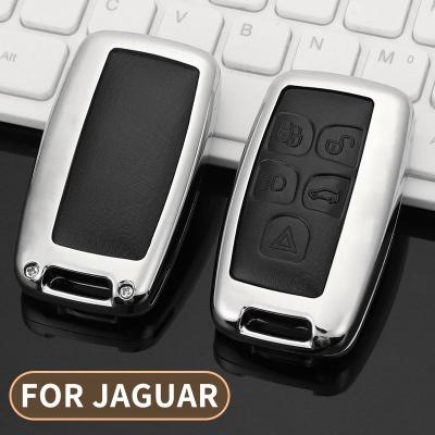 China New Energy Vehicle Luxury Zinc Alloy Car Key Bag All-Around Smart Car Key Cover Case for Jaguar Xj Xf Case for Jaguar for sale