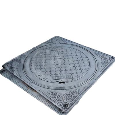 China Ductile Cast Iron Drainage Use Ductile Manhole Cover Made In China for sale