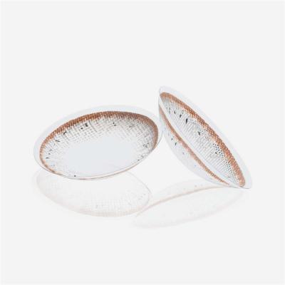 China Saturn Brown Colored Daily Disposable Contact Lenses Natural Cosmetics Beauty Eye Wear for sale