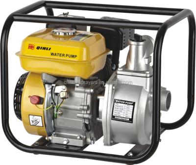 China Agriculture water pum gasoline water pump 168F 6.5HP WP-20 for sale